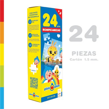 ROMPECABEZAS ABEJITA CHIQUITITA PLIM PLIM - 2