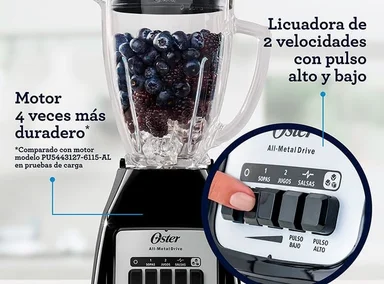 LICUADORA OSTER BLSTKAGBPB053 550W 1.5L NEGRO - 1