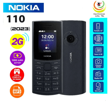 CELULAR BASICO NOKIA 110 2G - 1