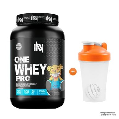 PROTEIN INN ONE WHEY PRO 1.1 KG CHOCOLATE - 1