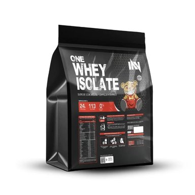 ONE WHEY ISOLATE 3000 GR / 3 KG - INN VAINILLA + SHAKER - 2