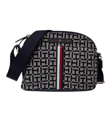 CARTERA CROSSBODY TOMMY HILFIGER 69J9596 MONOGRAM NEGRO - 1