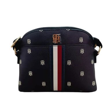CARTERA CROSSBODY TOMMY HILFIGER MONOGRAM NEGRO - 1