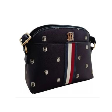 CARTERA CROSSBODY TOMMY HILFIGER MONOGRAM NEGRO - 2
