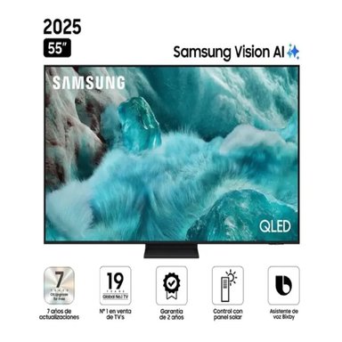 TELEVISOR SAMSUNG SMART TV 55' QLED 4K UHD QN55Q7FAAGXPE - 1