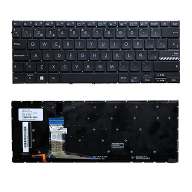 TECLADO PARA LAPTOP ASUS VIVOBOOK 14 X402ZA X1402 X1403ZA GENUINO ILUMINADO POWER - 1