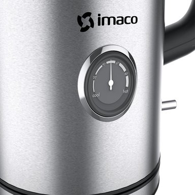 HERVIDOR CON TERMÓMETRO 1.7 L IMACO KE1718T - 2