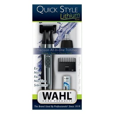 RECORTADORA QUICK STYLE 3 CABEZALES: BARBA/OREJAS/NARIZ 05604-018 WAHL - 4
