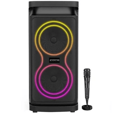 TORRE DE SONIDO BLACKLINE PARTY BOOM 2X4 + MICRÓFONO CON CABLE BKLTORRE2X4 - 1