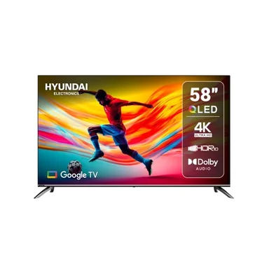 TELEVISOR HYUNDAI 58 PULGADAS 4K UHD QLED 58 D5813QG + ANTENA DIGITAL - 2