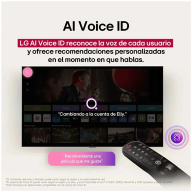 TELEVISOR LG 50 PULGADAS QNED 4K THINQ AI 50QNED73ASA + CONTROL MAGIC AI + ANTENA DIGITAL - 4