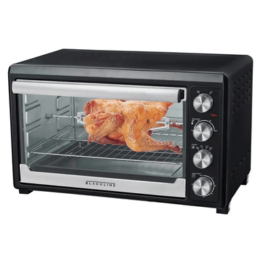 HORNO ELÉCTRICO BLACKLINE 60 LITROS 2500 WATTS + ACCESORIO + 12 MESES DE GARANTÍA GR60AR (NUEVO) - 2