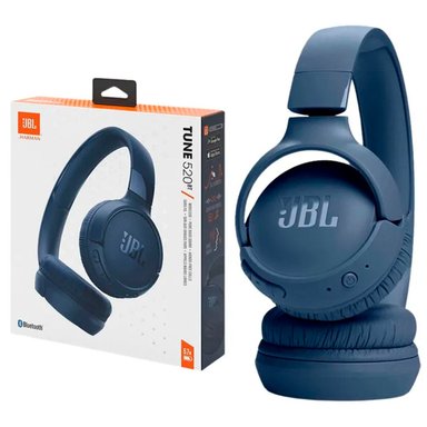 AUDIFONOS JBL BLUETOOTH TUNE 520 DE 50H AZUL - 1