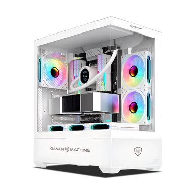 COMPUTADORA PC GAMER DRACO WHITE RGB CORE I7 12700F 16GB 500GB RTX5060TI 8GB 24' MI PC LISTA - MIPCLISTA. - 2