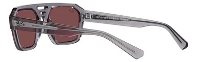 LENTES DE SOL CORRIGAN VIOLETA OSCURO Y ROJO RAY-BAN - 5