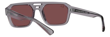 LENTES DE SOL CORRIGAN VIOLETA OSCURO Y ROJO RAY-BAN - 6