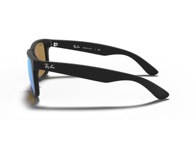 LENTES DE SOL RAY-BAN SQUARE JUSTIN AZUL ESPEJEADO - 3