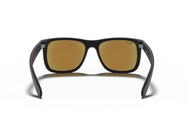 LENTES DE SOL RAY-BAN SQUARE JUSTIN AZUL ESPEJEADO - 4