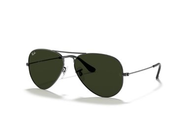 LENTES DE SOL AVIATOR PLATEADO GRIS RAY-BAN - 2