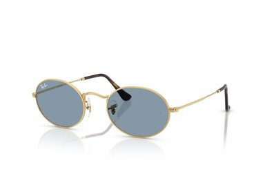 LENTES DE SOL OVAL AZUL RAY-BAN - 2