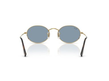 LENTES DE SOL OVAL AZUL RAY-BAN - 4