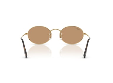 LENTES DE SOL OVAL MARRÓN RAY-BAN - 4