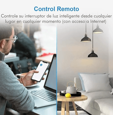 INTERRUPTOR INTELIGENTE 1 BOTÓN SMART - 4