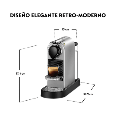 CAFETERA CITIZ SILVER ORIGINAL NESPRESSO - 4