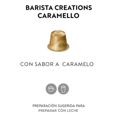 CAFÉ BARISTA CREATIONS CARAMELLO X 10 CÁPSULAS ORIGINAL NESPRESSO - 2