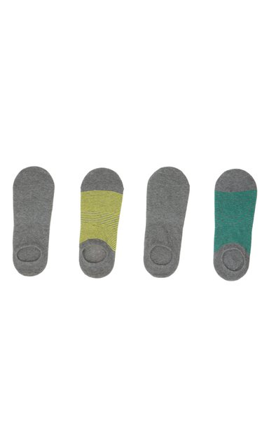 CALCETINES INVISIBLES ALGODÓN PACK 4 MT21154 - 1