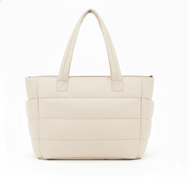 BOLSOS PUFFER TIPO TOTE BAGS PARA DAMA PORTALAPTOP - 2