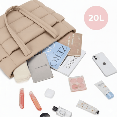 BOLSOS PUFFER TIPO TOTE BAGS PARA DAMA PORTALAPTOP - 3