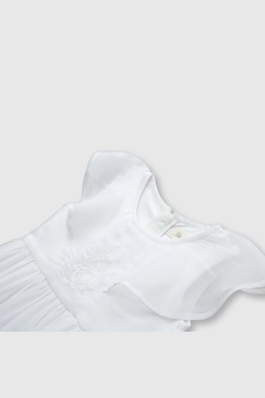 VESTIDO COLLOKY NIÑA VEPY0810V24 BLANCO - 3