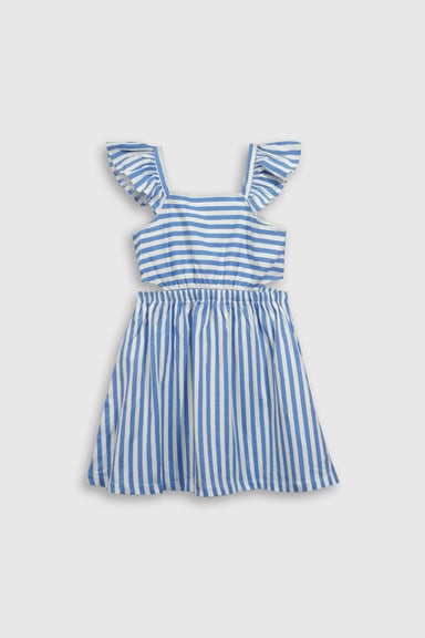 VESTIDO CASUAL COLLOKY KID NIÑA AZUL - 1
