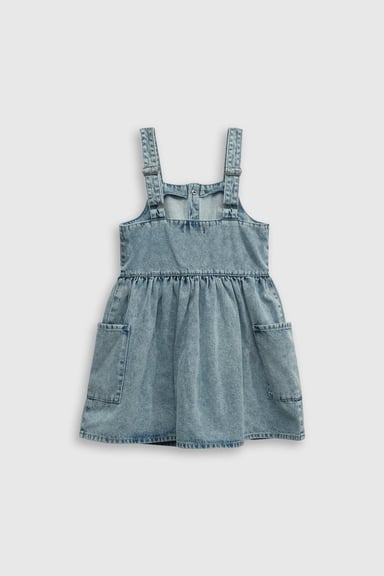 VESTIDO CASUAL COLLOKY KID NIÑA CELESTE - 2
