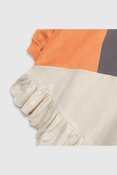 VESTIDO CASUAL COLLOKY KID NIÑA GRIS - 3