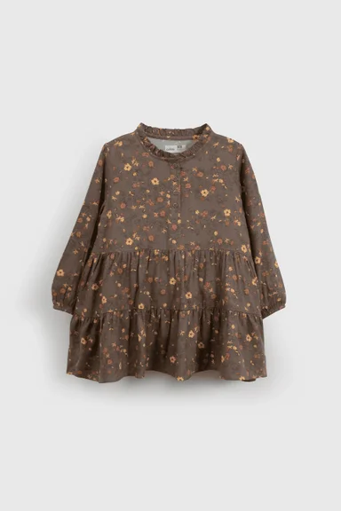 VESTIDO CASUAL COLLOKY KID NIÑA NEGRO - 1