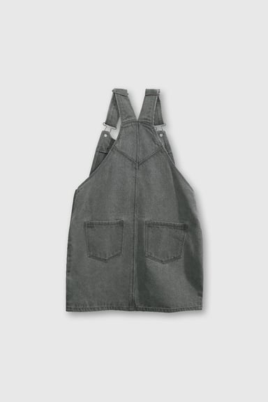 VESTIDO CASUAL COLLOKY KID NIÑA GRIS - 2