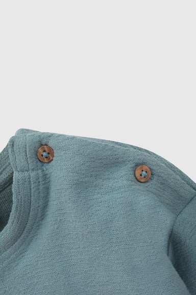 CONJUNTO CASUAL COLLOKY INFANT NIÑO CELESTE - 4