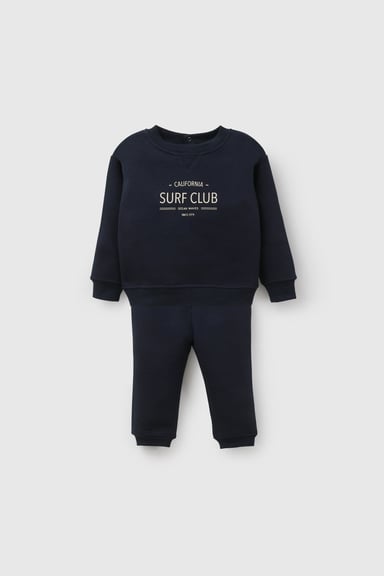 PANTALÓN BUZO CASUAL COLLOKY INFANT NIÑO CELESTE - 4