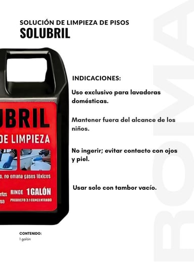 PACK 3 SOLUCIÓN DE PISOS MULTIUSOS SOLUBRIL - 3
