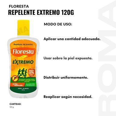 PACK 3 REPELENTE EXTREMO 120G FLORESTA - 3
