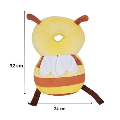 MOCHILA ANTIGOLPES PARA BEBÉ DISEÑO ANIMALITOS - NIÑA - 3