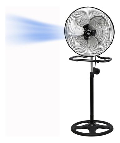 COMBO 2 VENTILADORES 3 EN 1 18 PULGADAS, 90 W, 3 VELOCIDADES - 6