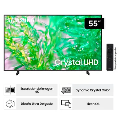 TELEVISOR SAMSUNG 55'' CRYSTAL UHD 4K TIZEN OS SMART TV 55DU8000 - 1