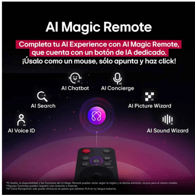 TELEVISOR LG QNED 55” 4K UHD SMART TV CON AI 55QNED73ASA (2026) - 6