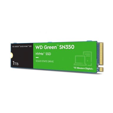 SSD M.2 PCIE 1TB WD GREEN SN350 - ALMACENAMIENTO RÁPIDO Y EFICIENTE PARA TU PC - 1