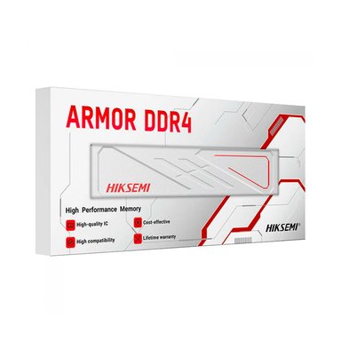 MEMORIA RAM DDR4 HIKSEMI ARMOR 16GB 3200 MHZ BLANCA - RENDIMIENTO Y ESTILO PARA TU PC GAMING - 1