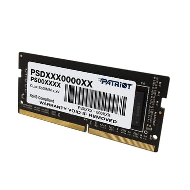 MEMORIA SODIMM DDR4 16GB 3200 MHZ CL22 PATRIOT SIGNATURE – ALTA VELOCIDAD Y RENDIMIENTO PARA LAPTOP - 1