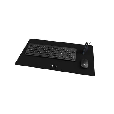 TECLADO MULTIMEDIA XTECH XTK-320S CON MOUSE INALÁMBRICO Y HUB USB 3.0 DE 4 PUERTOS - 1